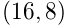(16,8)