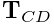 {\bf T}_{CD}