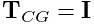 {\bf T}_{CG}={\bf I}