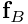 {\bf f}_{B}