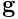 {\bf g}
