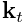 {\bf k}_{t}