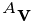 {}^{A}{\bf v}