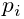 p_{i}