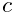 c