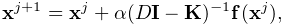 {\bf p}=\sum\alpha_{k}{\bf x}_{k}