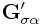 \displaystyle{\bf G}_{{\sigma\alpha}}^{{\prime}}