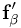 \displaystyle{\bf f}_{{\beta}}^{{\prime}}