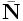 \bar{\bf N}