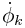 \dot{\phi}_{k}