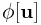 \phi[{\bf u}]