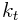 k_{t}