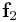 {\bf f}_{2}