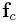 {\bf f}_{c}