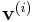 {\bf v}^{{(i)}}