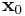 {\bf x}_{0}